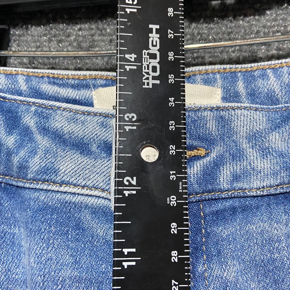 Risen Jeans Women's Size 2XL Medium Wash Wide Leg High Rise Denim Pants RDP5901X - Picture 8 of 12